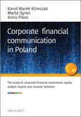 Corporate financial communication in Poland - Anna Pikos