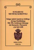 Sumariusz metryki koronnej Seria nowa MK 190 - Wojciech Krawczuk