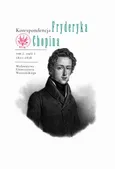 Korespondencja Fryderyka Chopina 1831-1838. Tom 2, część 1
