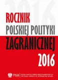 Rocznik Polskiej Poltyki Zagranicznej 2016 - Polityka Polski wobec Wielkiej Brytanii - Agnieszka Legucka