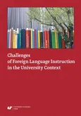 Challenges of Foreign Language Instruction in the University Context - 03 Dagmara Gałajda: Developing speaking skills in conversation classes
