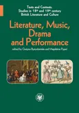 Literature, Music, Drama and Performance