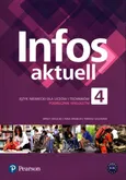 Infos aktuell 4 Język niemiecki Podręcznik wieloletni + kod eDesk - Outlet - Nina Drabich