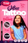 Creative Fun Brokatowe tatuaże dla dziewczynek Dreamy