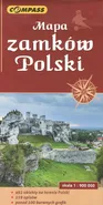 Mapa zamków Polski Mapa krajobrazowa 1:900 000 - Outlet