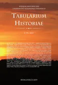 Tabularium Historiae T. VI: 2019