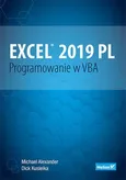 Excel 2019 PL. Programowanie w VBA - Outlet - Michael Alexander