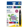 Flamastry MAXI BICOLOR 16 kolorów 8 sztuk