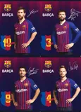 Zeszyt A5 w trzy linie 16 kartek FC Barcelona 7 20 sztuk mix