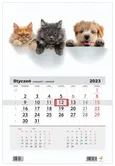 Kalendarz 2023 Jednodzielny Pupile