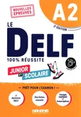 DELF 100% reussite A2 scolaire et junior książka + audio - Chrétien Romain