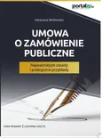 Umowa o zamówienie publiczne. - Katarzyna Bełdowska