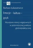 Emocje - kultura - język - Barbara Łukaszewicz