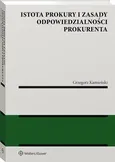 Istota prokury i zasady odpowiedzialności prokurenta - Grzegorz Kamieński