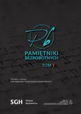 PAMIĘTNIKI BEZROBOTNYCH TOM I