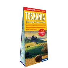 Toskania. Florencja, Siena, Piza laminowany map&guide 2w1: przewodnik i mapa