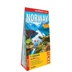 Norwegia (Norway); laminowana mapa samochodowa 1:1 000 000
