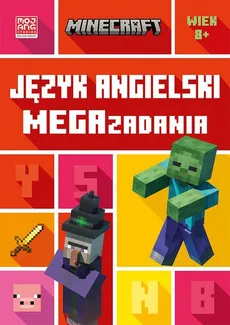Minecraft Język angielski Megazadania 8+ - Dan Whitehead, Jon Goulding