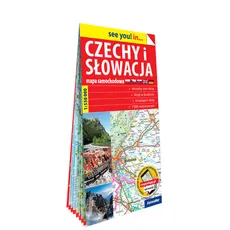 Czechy i Słowacja; papierowa mapa samochodowa 1:550 000 - zbiorowe opracowanie