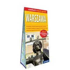 Warszawa; laminowany map&guide (2w1: przewodnik i mapa) - Augustyniak Urszula