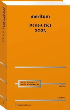Meritum Podatki 2023 - Aleksander Kaźmierski