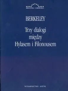 Trzy dialogi między Hylasem i Filonousem - Outlet - George Berkeley