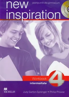 New Inspiration 4 Intermediate Workbook + 2 CD - Philip Prowse, Judy Garton-Sprenger