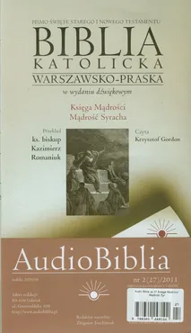 Audio Biblia 2(27) 2011 Księga Mądrości Mądrość Syracha
