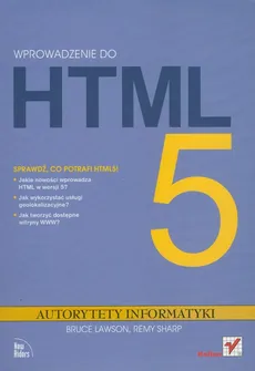 Wprowadzenie do HTML5 - Bruce Lawson, Remy Sharp