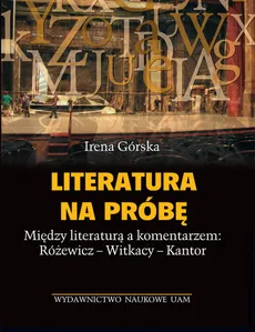 Literatura na próbę - Irena Górska
