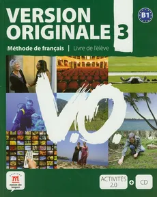 Version Originale 3 Livre de l'eleve z płytą CD - Monique Denyer, Christian Ollivier, Emilie Perrichon