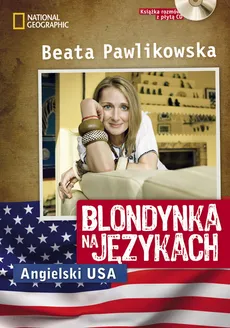 Blondynka na językach Angielski USA + CD - Beata Pawlikowska