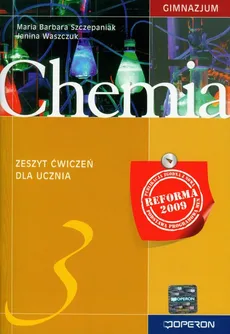 Chemia 3 Zeszyt ćwiczeń - Janina Waszczuk, Barbara Szczepaniak