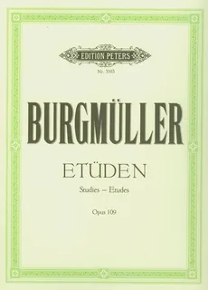 Etuden Opus 109 - Frederic Burgmuller