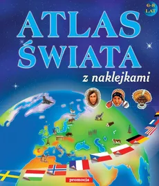 Atlas świata z naklejkami - Mariola Langowska, Teresa Warzecha