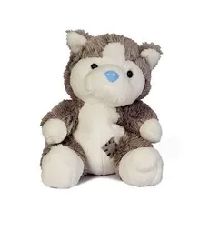 Pies Husky niebieski nosek