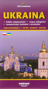 Ukraina mapa samochodowa 1:1100 00