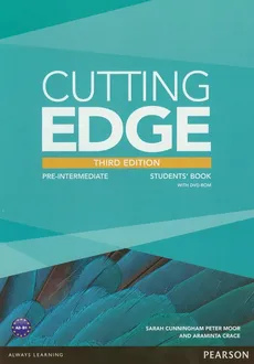 Cutting Edge Pre-Intermediate Student's Book z płytą DVD - Aramita Crace, Sarah Cunningham, Peter Moor