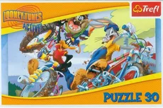 Puzzle 30 Looney Tunes Rajd rowerowy