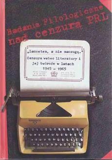 "Lancetem, a nie maczugą"