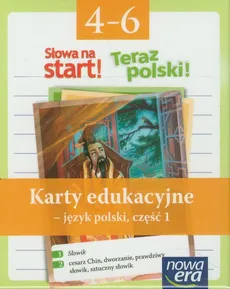 Słowa na start 4-6 Karty edukacyjne Część 1 - Agnieszka Marcinkiewicz