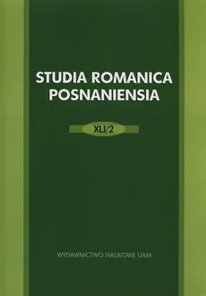 Studia romanica Posnaniensia XLI/2