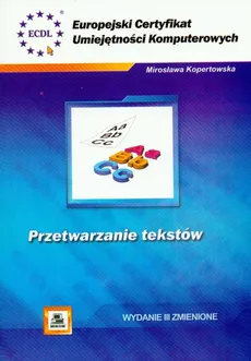 ECUK Przetwarzanie tekstów - Outlet - Mirosława Kopertowska