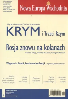 Nowa Europa Wschodnia 3-4/2009 - Wadym Hreczaninów, Wojciech Konończuk