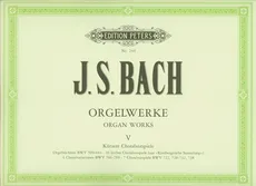 Orgelwerke V - Bach Johann Sebastian