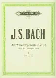 Das Wohltemperierte Klavier I - Bach Johann Sebastian