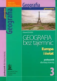 Geografia bez tajemnic 3 Podręcznik - Edward Dudek