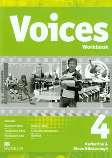 Voices 4 Workbook z płytą CD - Outlet - Katherine Bilsborough, Steve Bilsborough