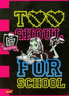 Zeszyt A5 Monster High w trzy linie 16 kartek