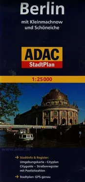 ADAC Berlin StadtPlan 1:25 000